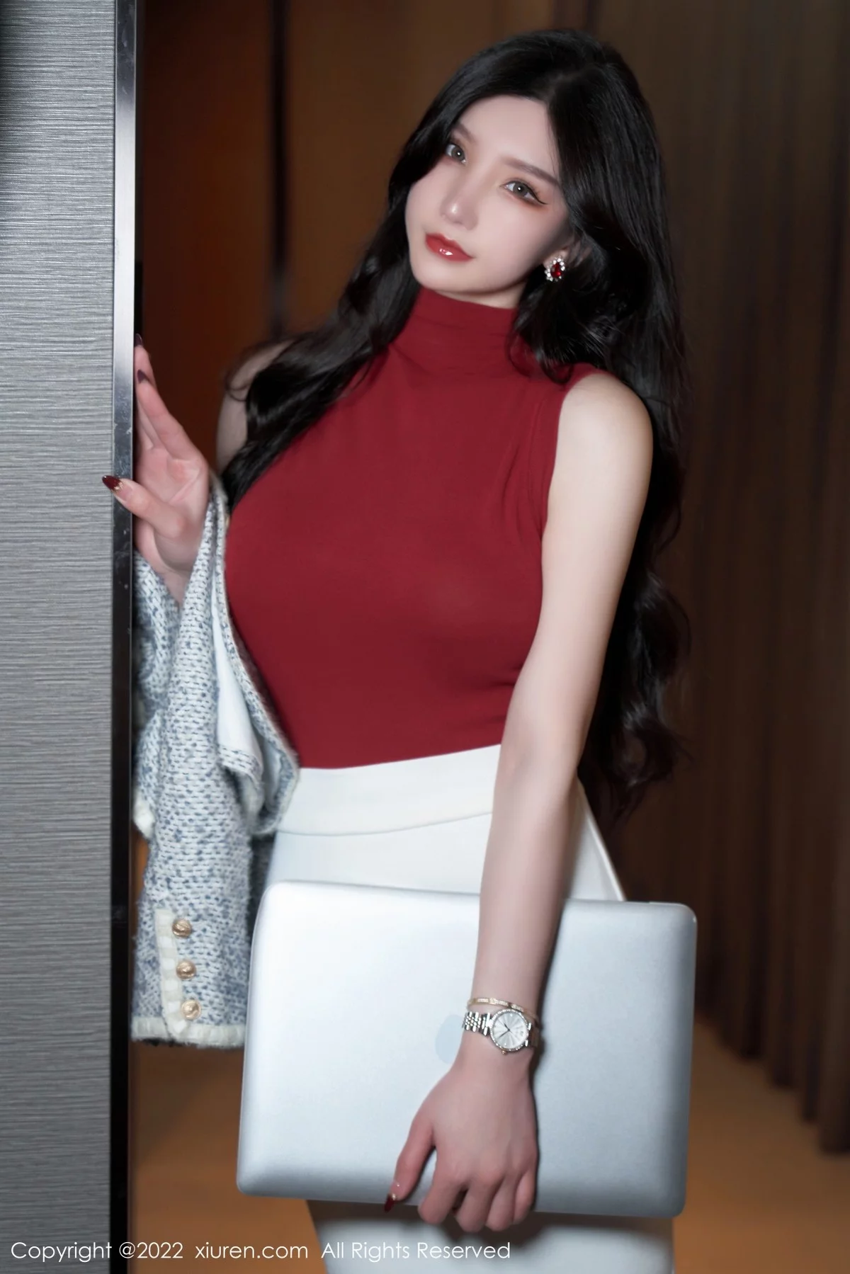 女神周于希Sally女秘书回家主题超薄无内肉丝裤袜绝美诱惑写真76P-第1章-图片1