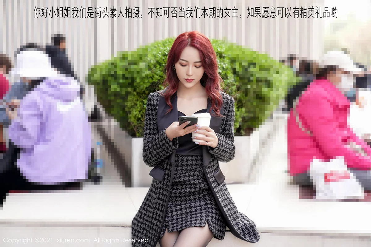 嫩模周慕汐baby街头素人剧情主题私房超薄黑丝裤袜惹火诱惑写真88P-第1章-图片2