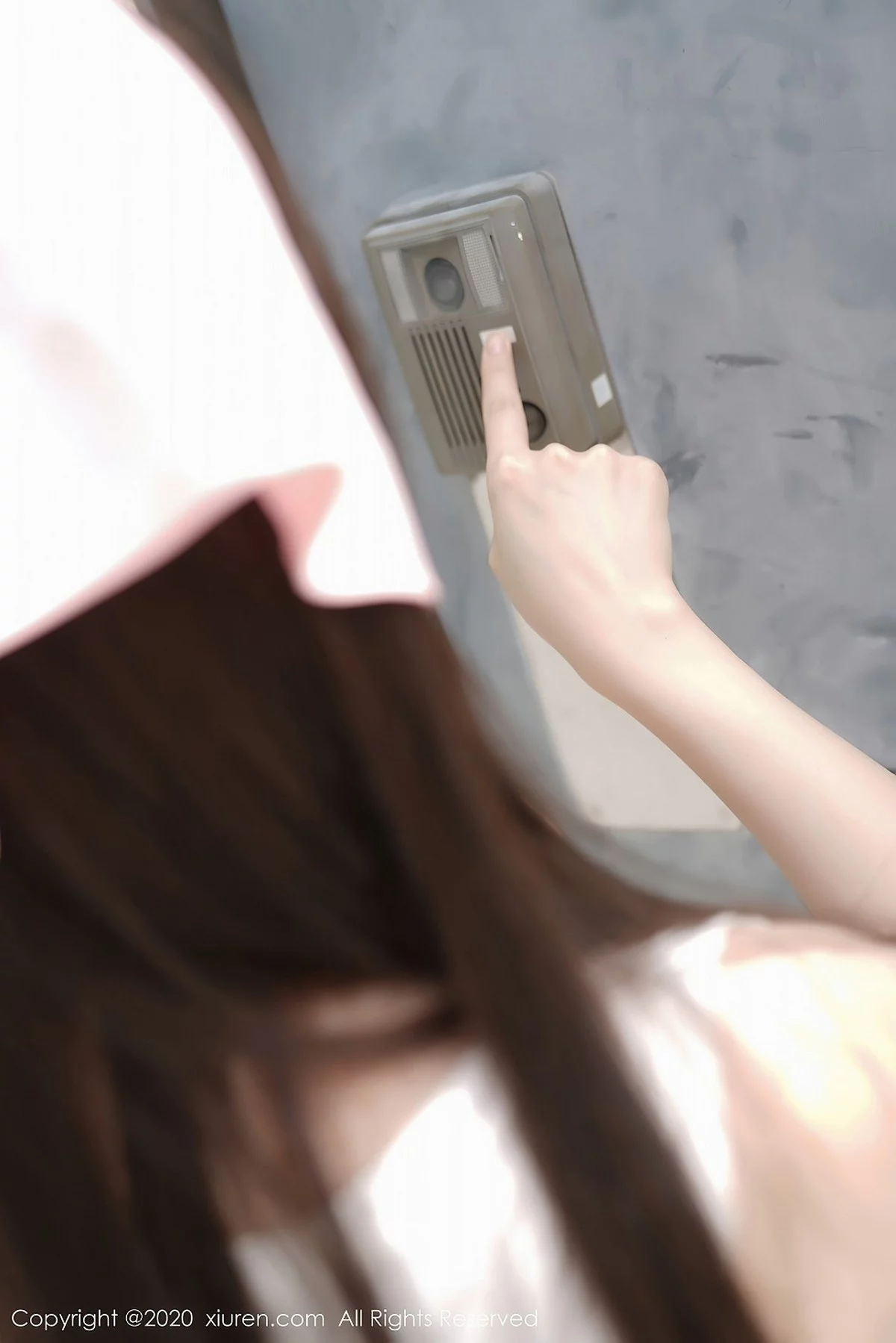 女神糯美子Mini性感家政女仆主题超薄无内白丝裤袜极致诱惑写真106P-第1章-图片3