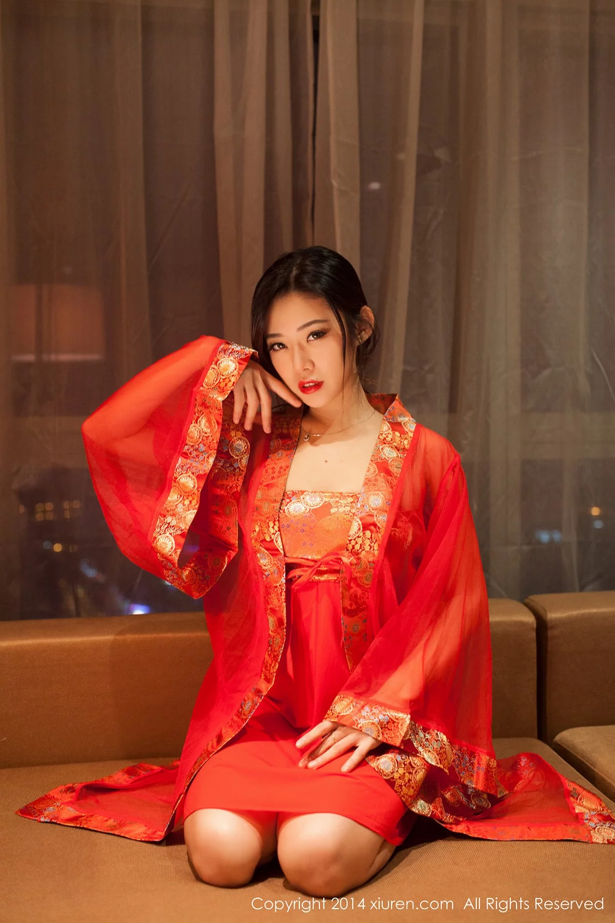 嫩模luvian本能大尺度血滴子遮两点极致诱惑写真57P-第1章-图片1