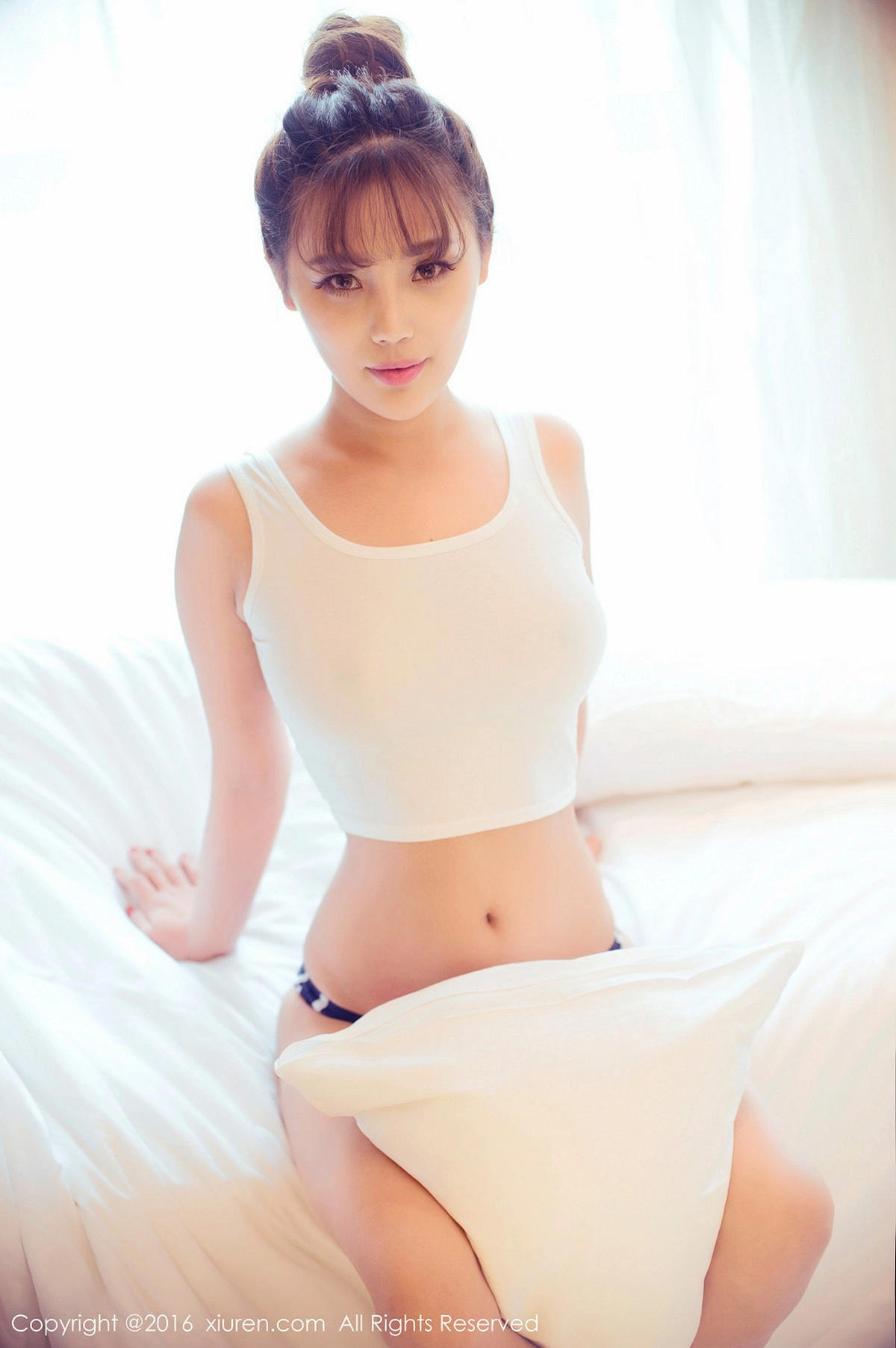 嫩模周予然居家私房高叉透视泳衣秀酥胸豪乳完美身材性感写真62P-第1章-图片1