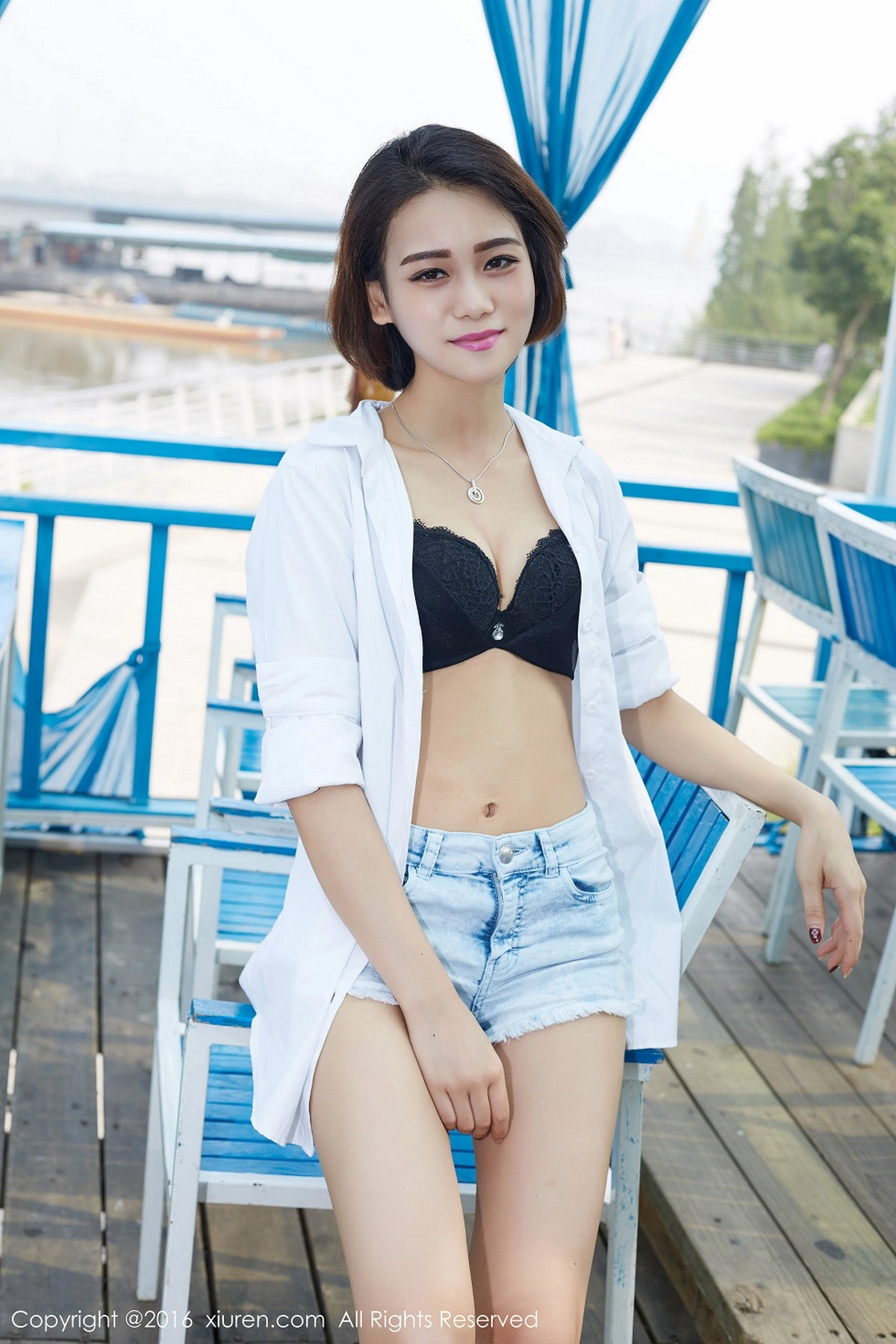 嫩模娜娜baby室外性感内衣系列完美身材清新迷人写真52P-第1章-图片1
