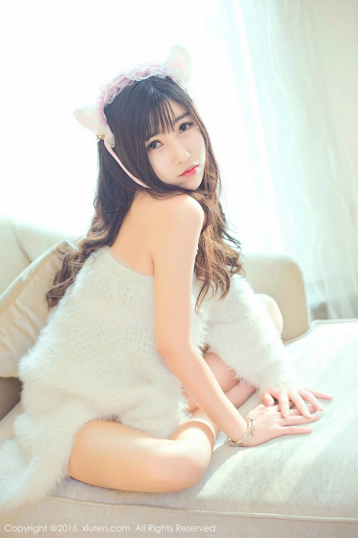 美女学霸悠悠YOYO猫女郎粉红色性感内衣秀酥胸迷人写真60P-第1章-图片3