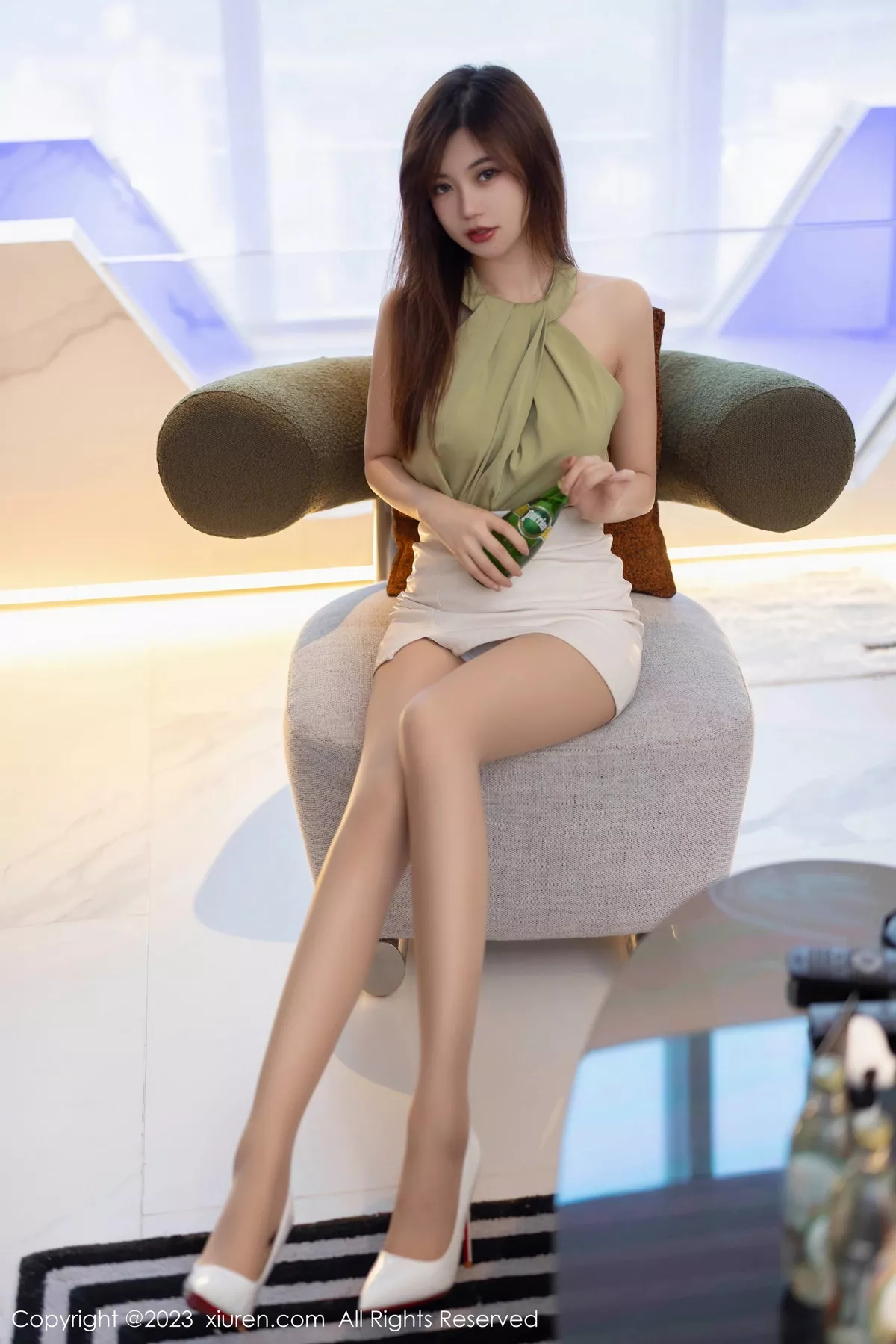 女神绮里嘉ula浴缸场景性感黑色情趣内衣秀完美身材诱惑写真116P-第1章-图片2