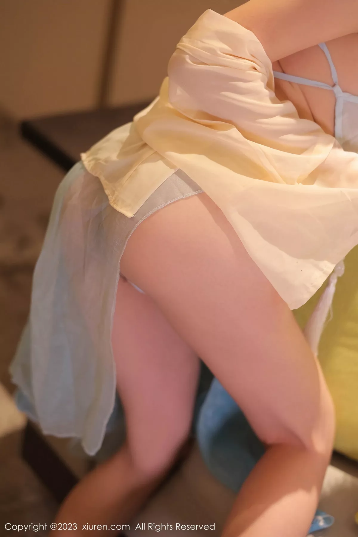 模特唐宁宁私房浴室性感浅色薄纱古装服饰秀丰腴身姿诱惑写真75P-第1章-图片2