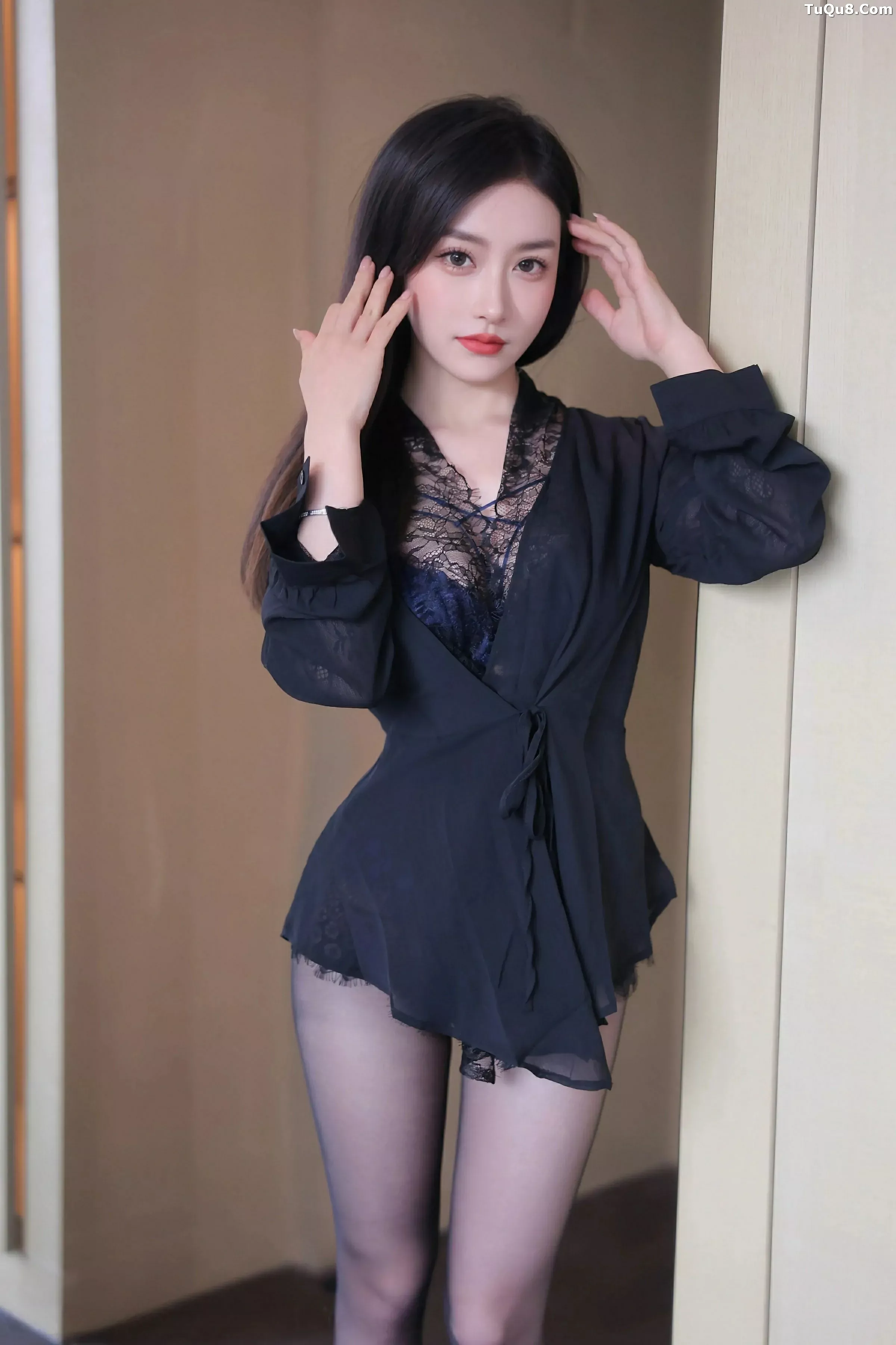 baby-No.10382_模特Annie_baby性感蕾丝情趣服饰配超薄黑丝秀完美身材诱惑写真72P-第1章-图片1