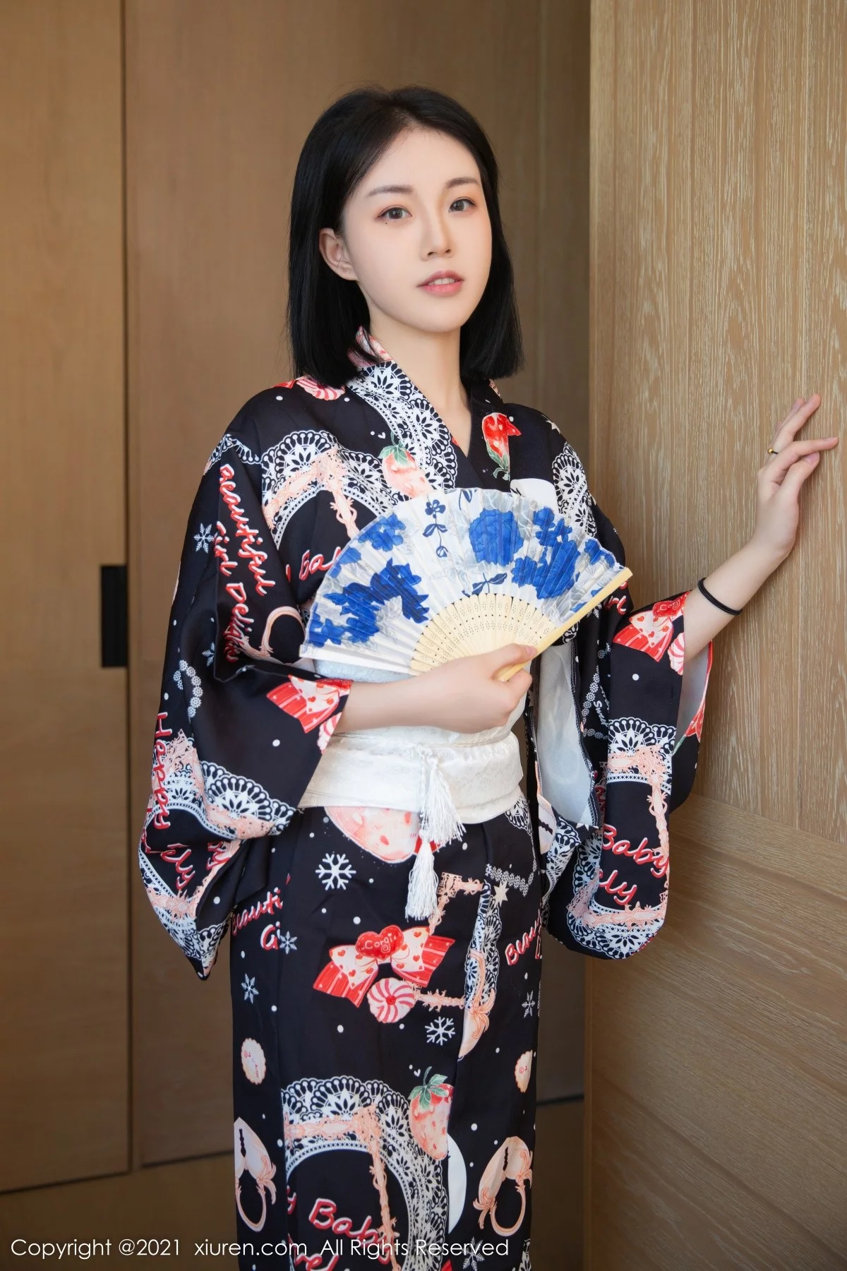 模特一颗甜蛋黄a私房魅力日式和服情趣人体盛宴撩人诱惑写真81P-第1章-图片1