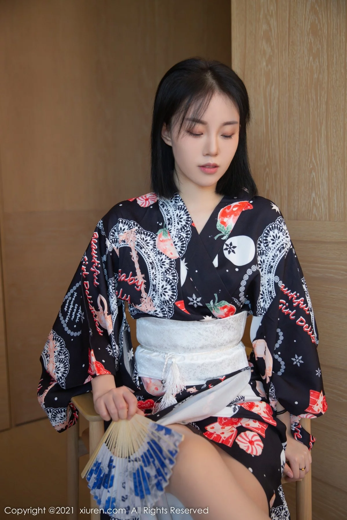 模特一颗甜蛋黄a私房魅力日式和服情趣人体盛宴撩人诱惑写真81P-第1章-图片2