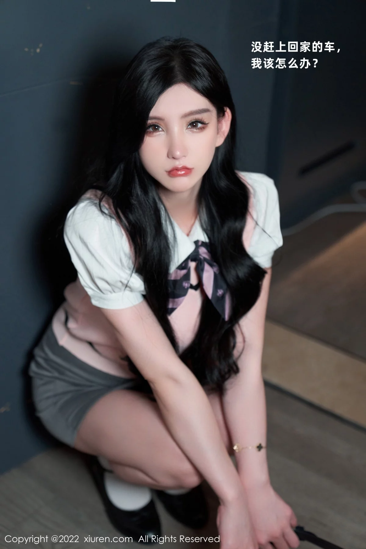 女神周于希Sally心愿旅拍私房情趣捆绑露淡粉蕾丝内衣诱惑写真86P-第1章-图片1