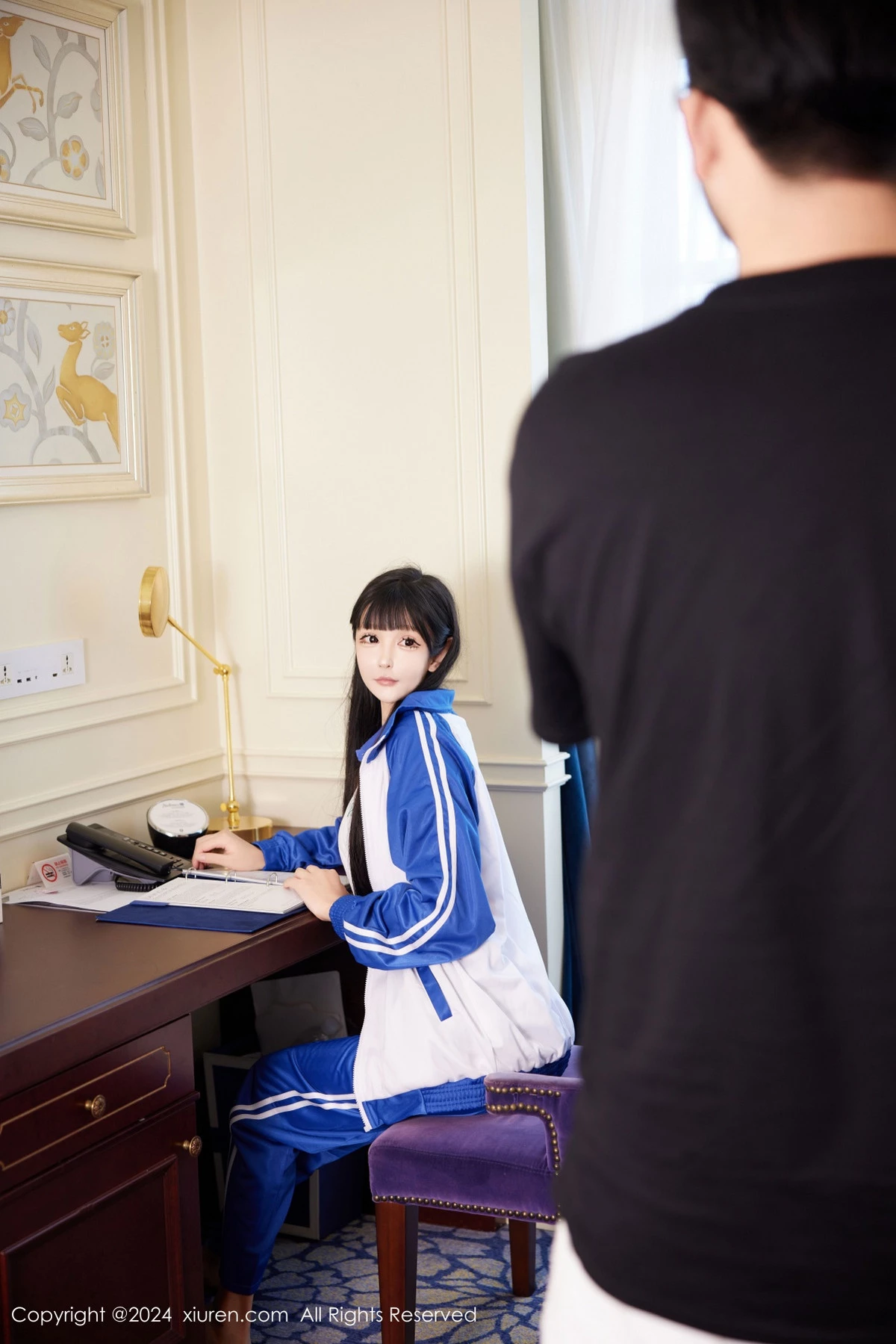 新人模特智恩baby性感学生制服露白色内衣秀丰腴身姿诱惑写真66P-第1章-图片2
