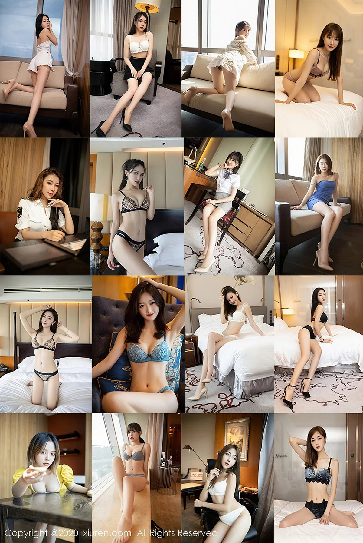 秀人模特合集18位新人麻豆私房性感内衣系列秀完美身材写真87P-第1章-图片1