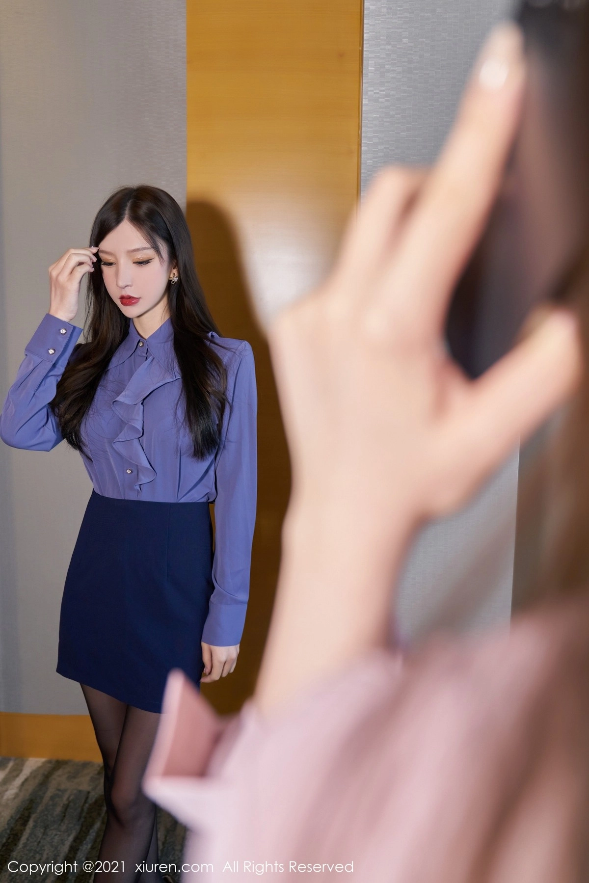 女神周于希＆韩静安签署合同剧情主题私房超薄黑丝魅惑写真63P-第1章-图片1