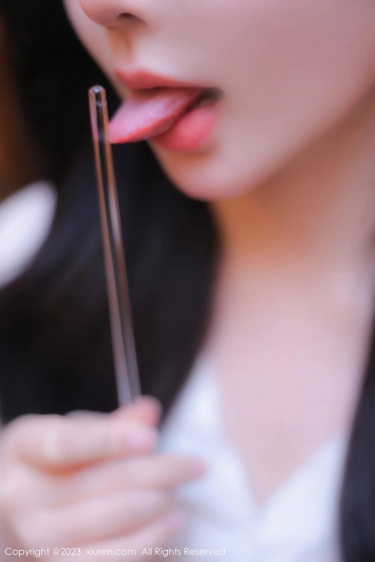 模特林珊珊私房性感黑色蕾丝情趣内衣秀曼妙丰腴身姿诱惑写真100P-第1章-图片3