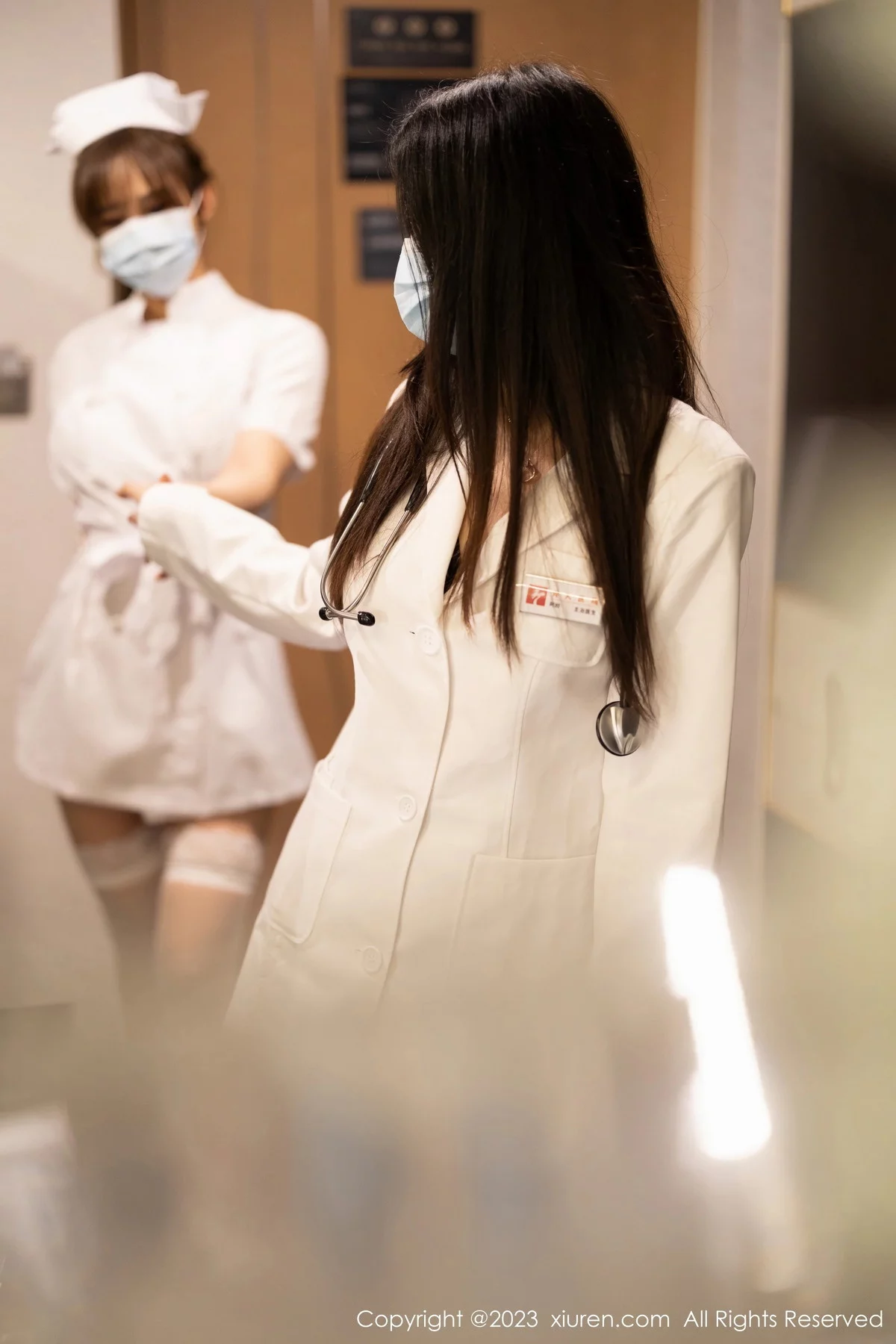 模特合集女神icy猪＆laura阿姣医生与护士主题性感内衣诱惑写真99P-第1章-图片3