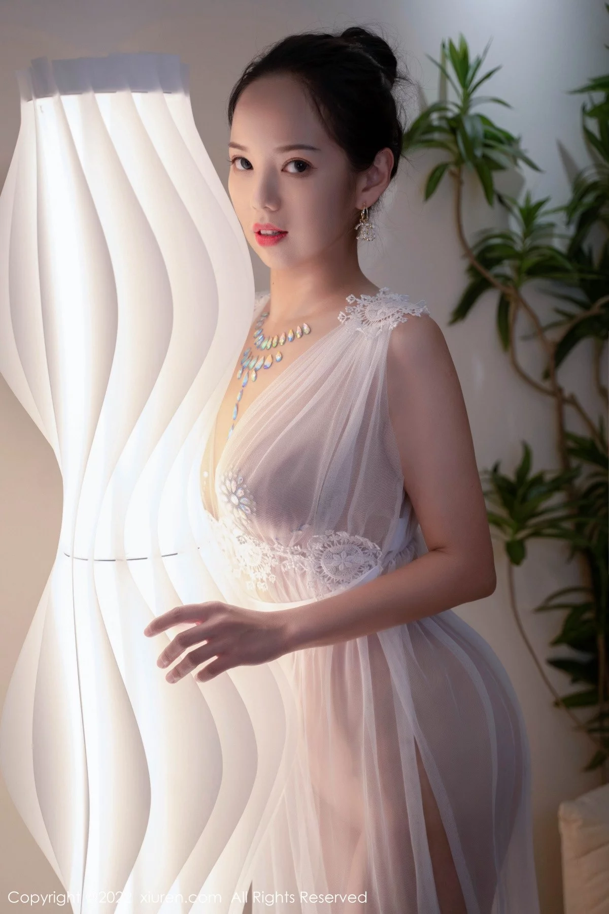 模特大美妞儿私房透视薄纱露情趣镶钻服饰秀火辣身材诱惑写真62P-第1章-图片1