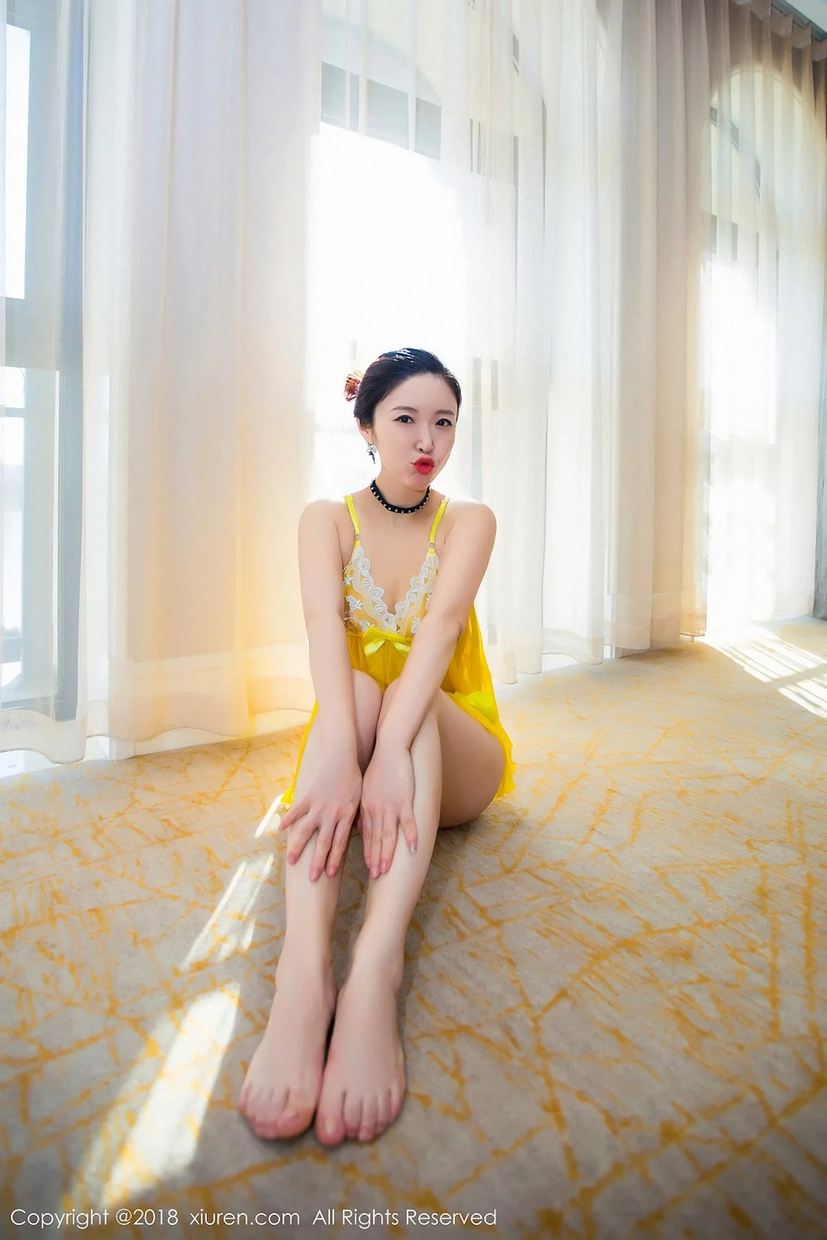 嫩模西希白兔黄色情趣内衣配丁字裤大尺度全脱火辣诱惑写真50P-第11章-图片1