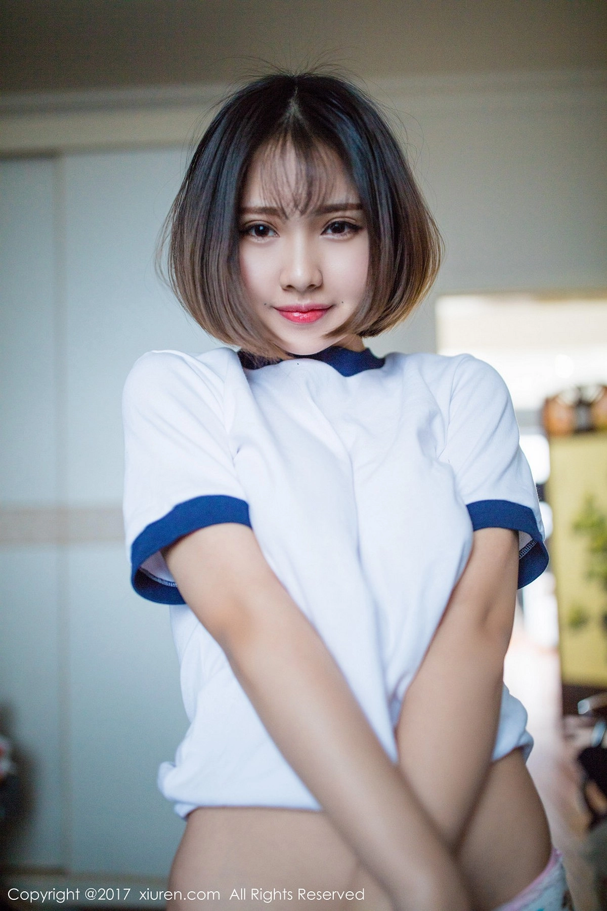 童颜巨乳萝莉小魔女奈奈居家美少女撩衣秀半球诱惑写真41P-第13章-图片2