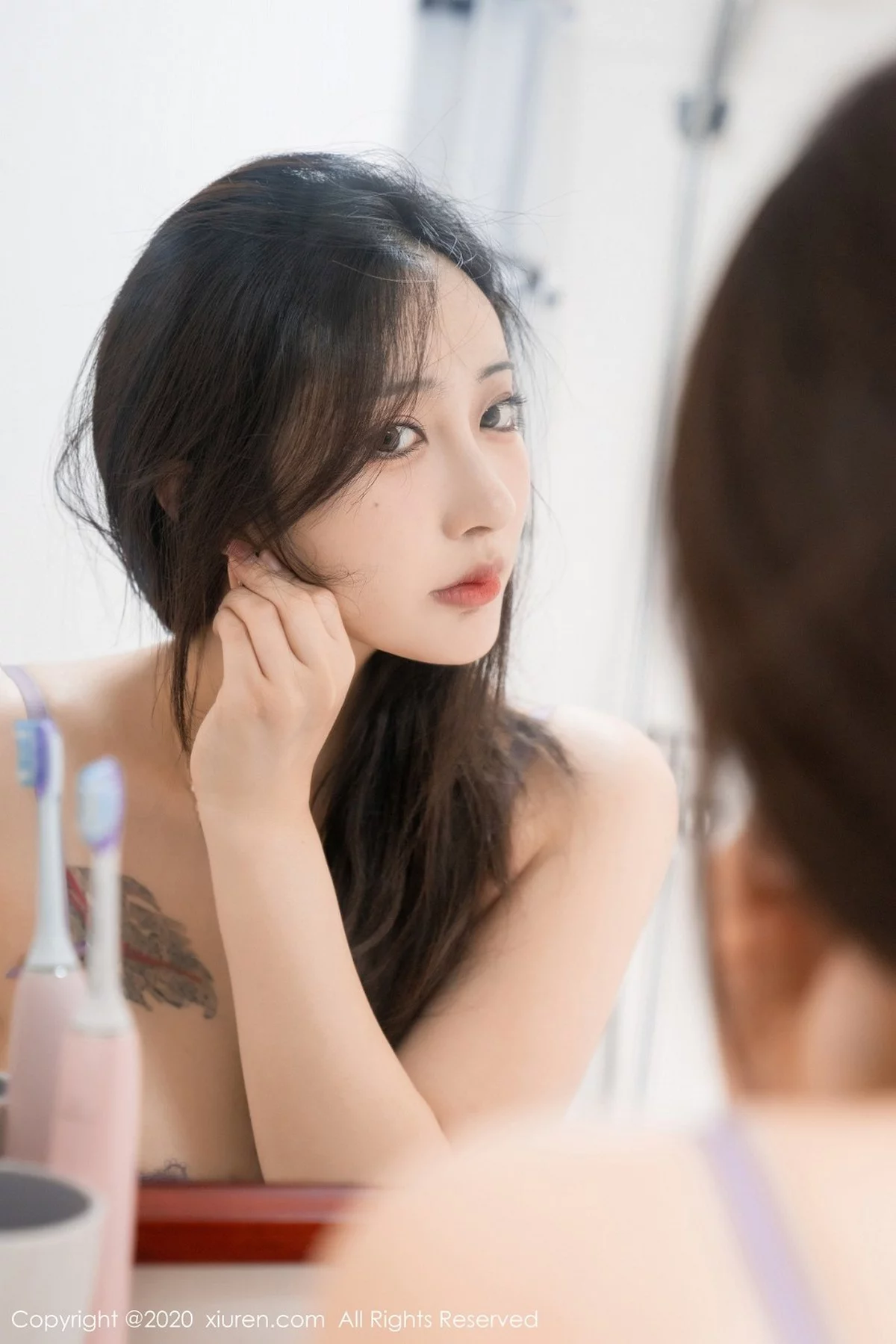 嫩模林子欣Freya心愿旅拍私房脱连身裙露性感内衣完美诱惑写真58P-第1章-图片2