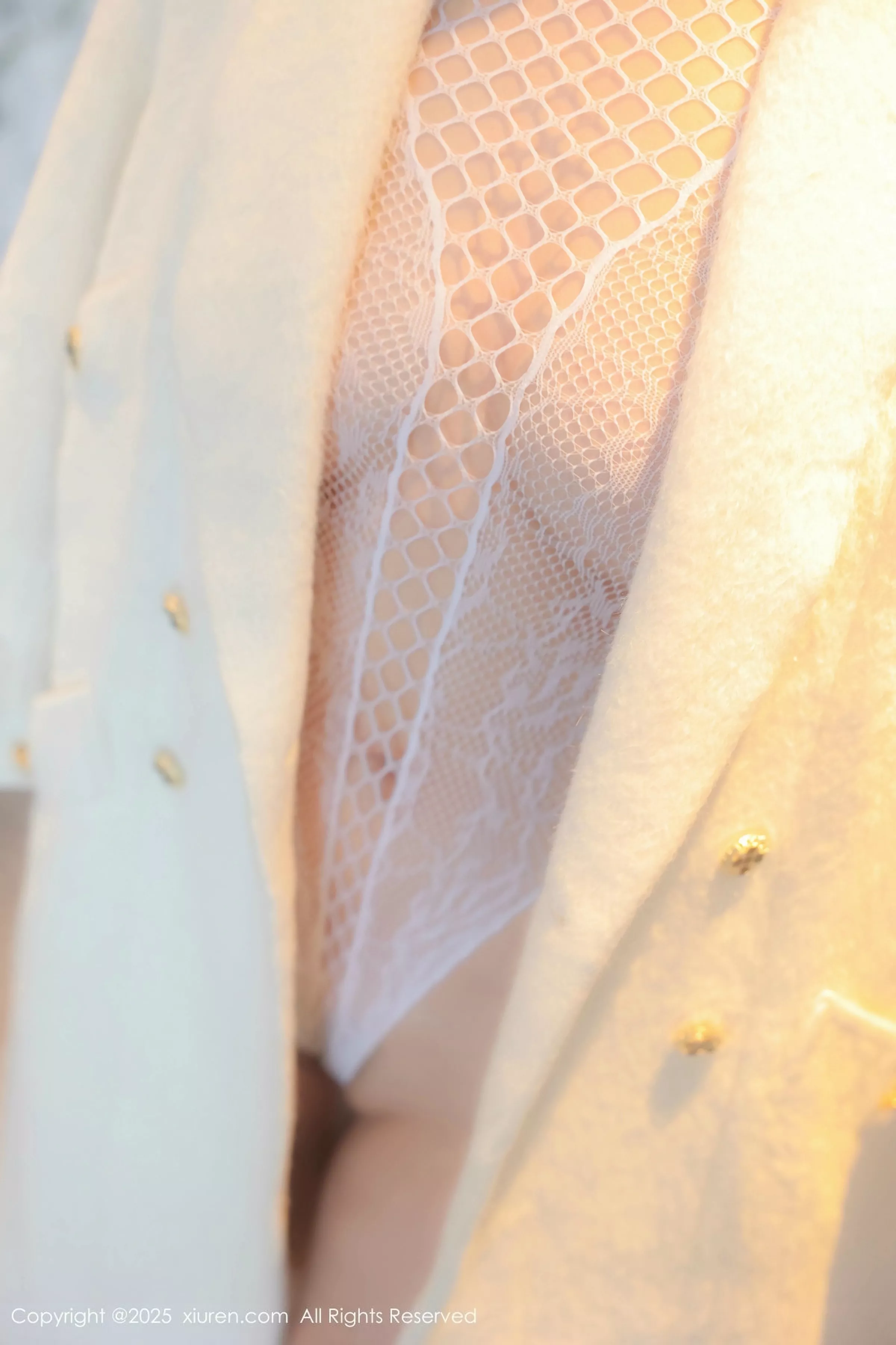 新人模特瓦达西性感白色蕾丝情趣连体衣秀惹火身材撩人诱惑写真69P-第1章-图片2