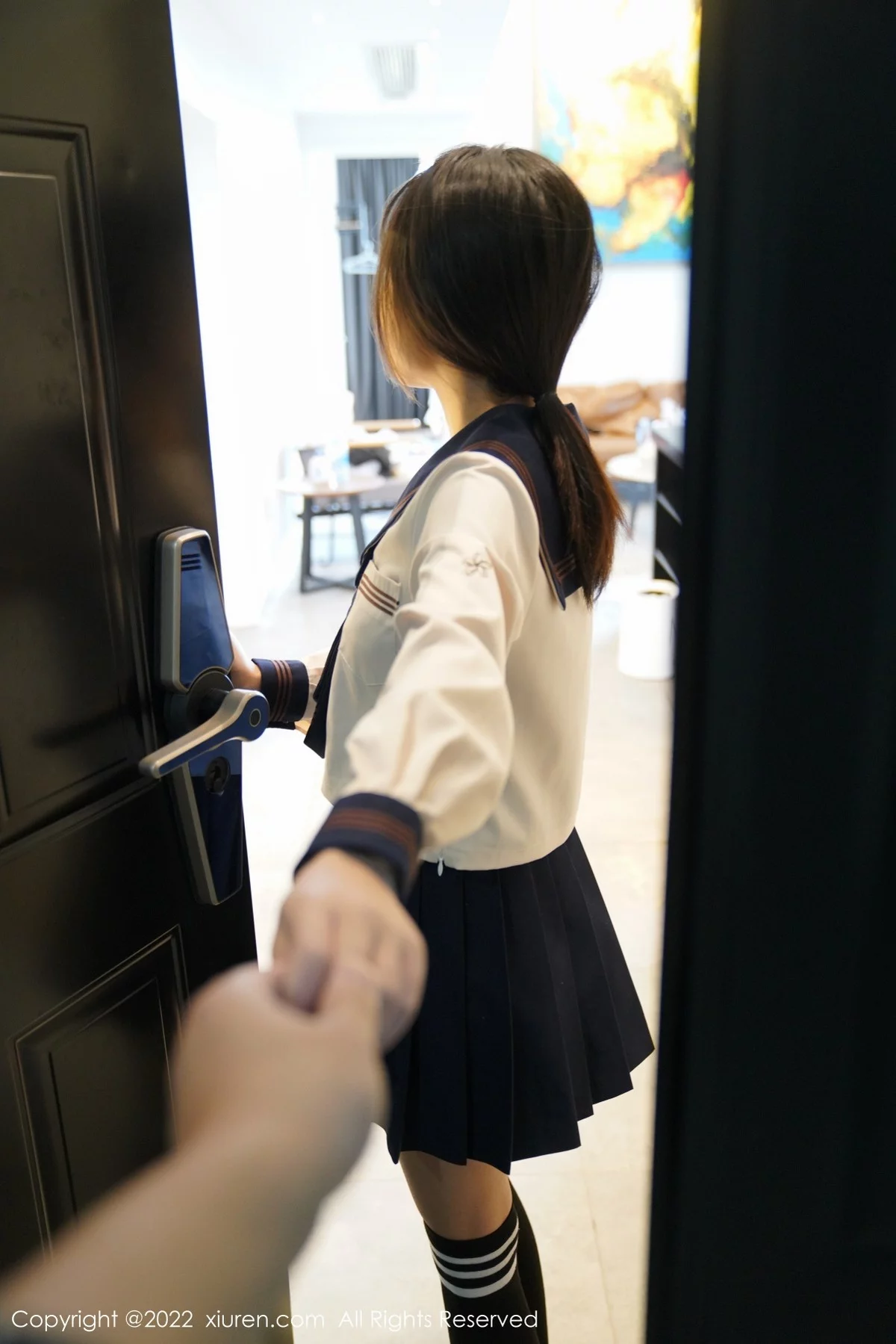 模特仓井优香Sm主题系列私房性感JK制服秀完美身材诱惑写真63P-第1章-图片2