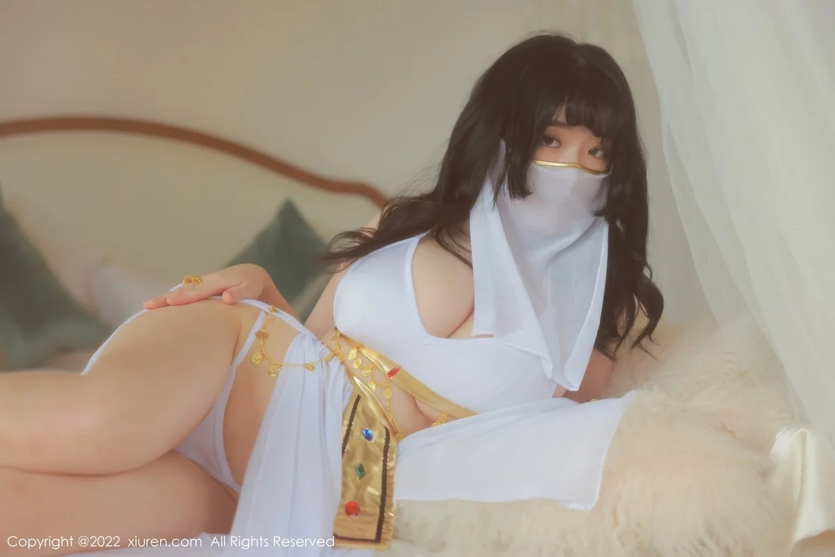 模特奶酥36E私房性感白色轻透服饰秀丰满身材傲人豪乳诱惑写真51P-第1章-图片3