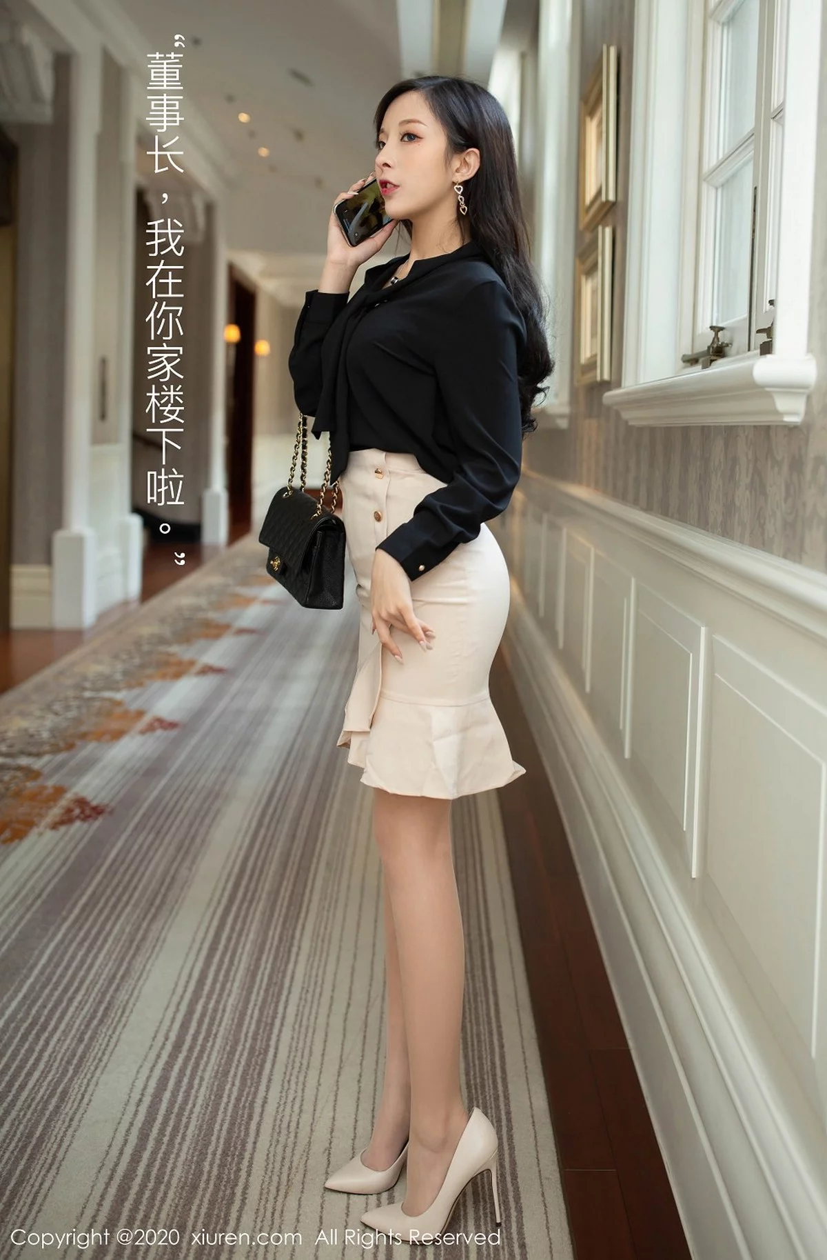 嫩模陈小喵陈总报恩记主题性感内衣配无内肉丝撩人诱惑写真73P-第1章-图片2