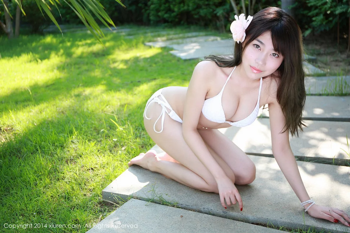 嫩模许诺Sabrina性感内衣系列完美身材白嫩美胸写真64P-第17章-图片3